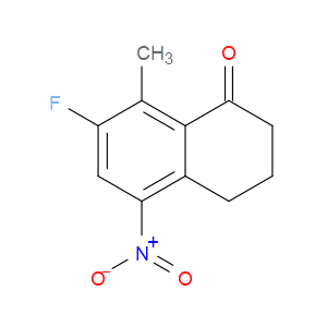 7-FLUORO-8-METHYL-5-NITRO-3,4-DIHYDRONAPHTHALEN-1(2H)-ONE - Click Image to Close
