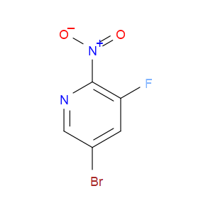 5-BROMO-3-FLUORO-2-NITROPYRIDINE