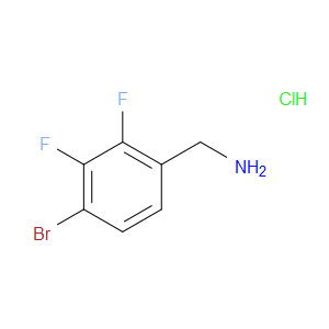 (4-BROMO-2,3-DIFLUOROPHENYL)METHANAMINE HYDROCHLORIDE