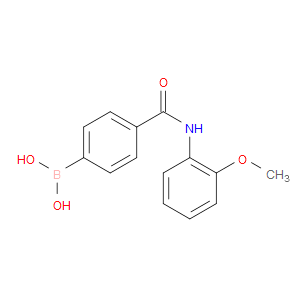 (4-((2-METHOXYPHENYL)CARBAMOYL)PHENYL)BORONIC ACID