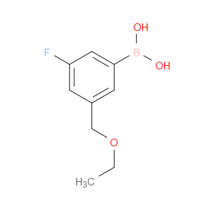 (3-(ETHOXYMETHYL)-5-FLUOROPHENYL)BORONIC ACID