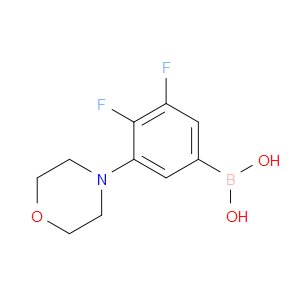 (3,4-DIFLUORO-5-MORPHOLINOPHENYL)BORONIC ACID