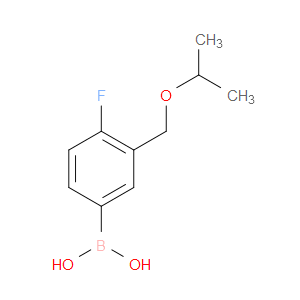4-FLUORO-3-(ISOPROPOXYMETHYL)PHENYLBORONIC ACID - Click Image to Close