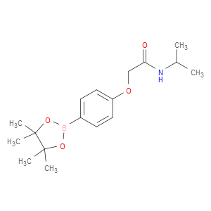 N-ISOPROPYL-2-(4-(4,4,5,5-TETRAMETHYL-1,3,2-DIOXABOROLAN-2-YL)PHENOXY)ACETAMIDE