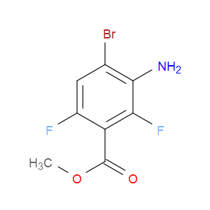 METHYL 3-AMINO-4-BROMO-2,6-DIFLUOROBENZOATE