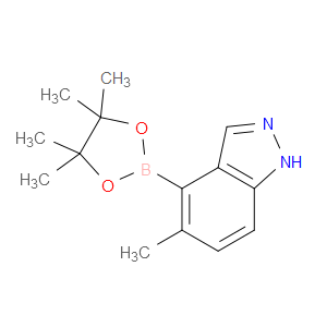 5-METHYL-4-(4,4,5,5-TETRAMETHYL-1,3,2-DIOXABOROLAN-2-YL)-1H-INDAZOLE