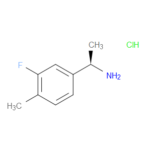(1R)-1-(3-FLUORO-4-METHYLPHENYL)ETHAN-1-AMINE HYDROCHLORIDE