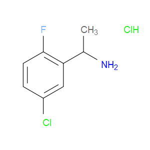 1-(5-CHLORO-2-FLUOROPHENYL)ETHAN-1-AMINE HYDROCHLORIDE - Click Image to Close