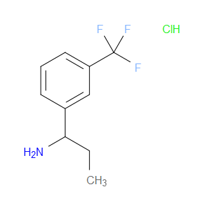 1-(3-(TRIFLUOROMETHYL)PHENYL)PROPAN-1-AMINE HYDROCHLORIDE