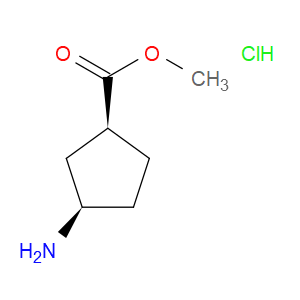 (1S,3R)-METHYL 3-AMINOCYCLOPENTANECARBOXYLATE HYDROCHLORIDE