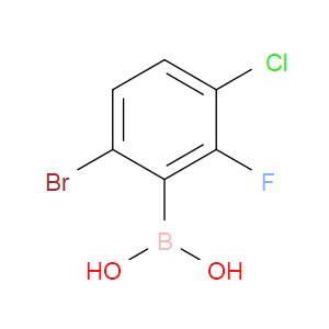 6-BROMO-3-CHLORO-2-FLUOROPHENYLBORONIC ACID
