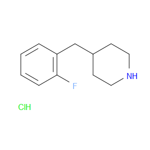 4-(2-FLUOROBENZYL)PIPERIDINE HYDROCHLORIDE - Click Image to Close