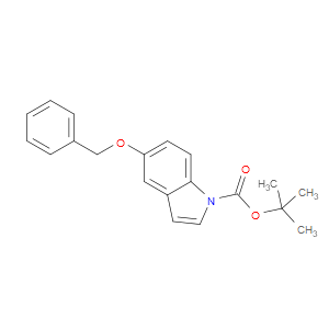 TERT-BUTYL 5-(BENZYLOXY)-1H-INDOLE-1-CARBOXYLATE - Click Image to Close