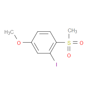 2-IODO-4-METHOXY-1-(METHYLSULFONYL)BENZENE