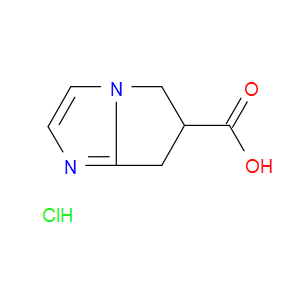 6,7-DIHYDRO-5H-PYRROLO[1,2-A]IMIDAZOLE-6-CARBOXYLIC ACID HYDROCHLORIDE - Click Image to Close