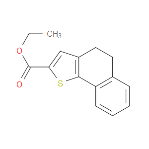 ETHYL 4,5-DIHYDRONAPHTHO[1,2-B]THIOPHENE-2-CARBOXYLATE - Click Image to Close