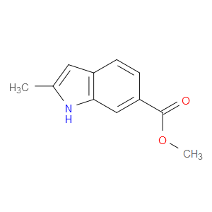 METHYL 2-METHYL-1H-INDOLE-6-CARBOXYLATE - Click Image to Close