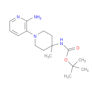 TERT-BUTYL (1-(2-AMINOPYRIDIN-3-YL)-4-METHYLPIPERIDIN-4-YL)CARBAMATE