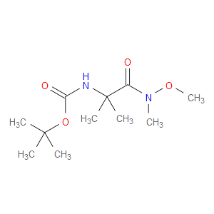 TERT-BUTYL (1-(METHOXY(METHYL)AMINO)-2-METHYL-1-OXOPROPAN-2-YL)CARBAMATE