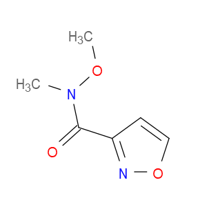 N-METHOXY-N-METHYLISOXAZOLE-3-CARBOXAMIDE - Click Image to Close