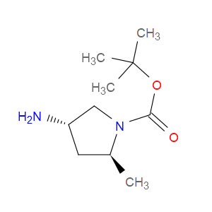 TERT-BUTYL (2S,4S)-4-AMINO-2-METHYLPYRROLIDINE-1-CARBOXYLATE