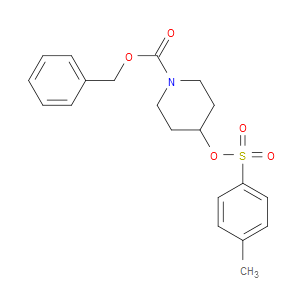 4-(TOLUENE-4-SULFONYLOXY)-PIPERIDINE-1-CARBOXYLIC ACID BENZYL ESTER - Click Image to Close