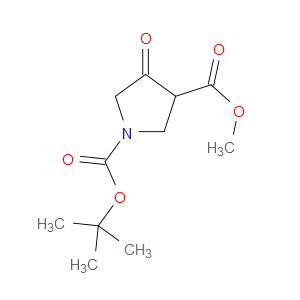 1-TERT-BUTYL 3-METHYL 4-OXOPYRROLIDINE-1,3-DICARBOXYLATE
