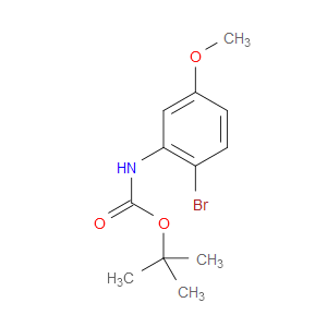 TERT-BUTYL (2-BROMO-5-METHOXYPHENYL)CARBAMATE - Click Image to Close