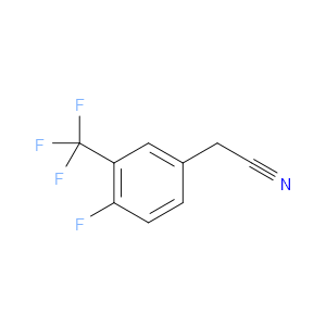 4-FLUORO-3-(TRIFLUOROMETHYL)PHENYLACETONITRILE - Click Image to Close