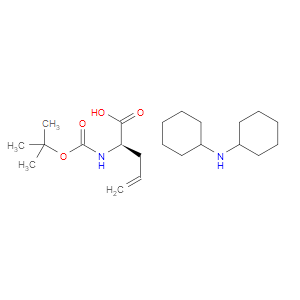 DICYCLOHEXYLAMINE (R)-2-((TERT-BUTOXYCARBONYL)AMINO)PENT-4-ENOATE - Click Image to Close