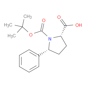 (2S,5R)-1-(TERT-BUTOXYCARBONYL)-5-PHENYLPYRROLIDINE-2-CARBOXYLIC ACID