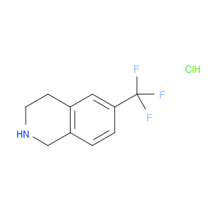 6-(TRIFLUOROMETHYL)-1,2,3,4-TETRAHYDROISOQUINOLINE HYDROCHLORIDE - Click Image to Close