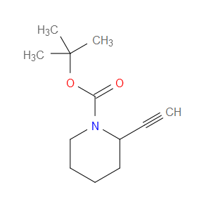 TERT-BUTYL 2-ETHYNYLPIPERIDINE-1-CARBOXYLATE - Click Image to Close