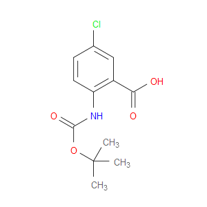 2-TERT-BUTOXYCARBONYLAMINO-5-CHLORO-BENZOIC ACID - Click Image to Close