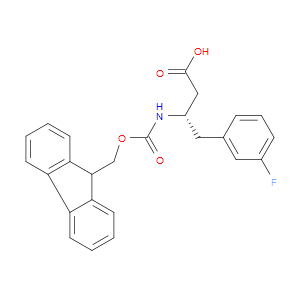 FMOC-(S)-3-AMINO-4-(3-FLUORO-PHENYL)-BUTYRIC ACID