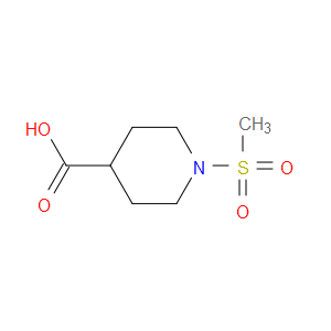 1-(METHYLSULFONYL)PIPERIDINE-4-CARBOXYLIC ACID