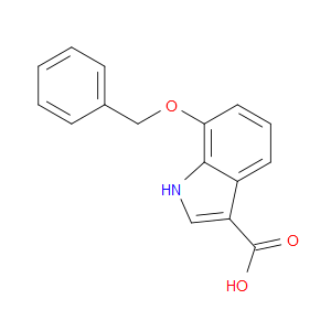 7-BENZYLOXY-1H-INDOLE-3-CARBOXYLIC ACID - Click Image to Close