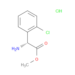 (R)-METHYL 2-AMINO-2-(2-CHLOROPHENYL)ACETATE HYDROCHLORIDE