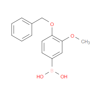 4-BENZYLOXY-3-METHOXYPHENYLBORONIC ACID - Click Image to Close