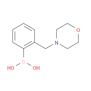 2-(MORPHOLINOMETHYL)PHENYLBORONIC ACID - Click Image to Close