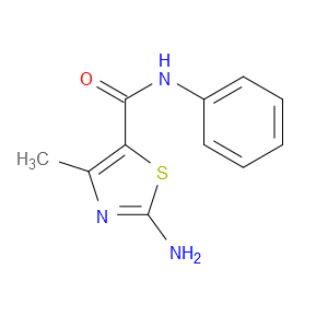 2-AMINO-4-METHYL-N-PHENYLTHIAZOLE-5-CARBOXAMIDE