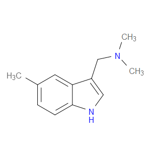 N,N-DIMETHYL-1-(5-METHYL-1H-INDOL-3-YL)METHANAMINE