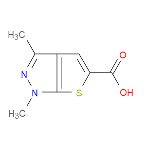 1,3-DIMETHYL-1H-THIENO[2,3-C]PYRAZOLE-5-CARBOXYLIC ACID