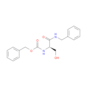 (R)-BENZYL (1-(BENZYLAMINO)-3-HYDROXY-1-OXOPROPAN-2-YL)CARBAMATE - Click Image to Close