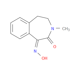 (Z)-1-(HYDROXYIMINO)-3-METHYL-4,5-DIHYDRO-1H-BENZO[D]AZEPIN-2(3H)-ONE