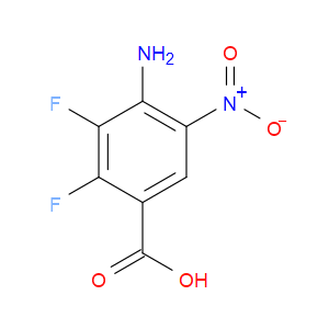 4-AMINO-2,3-DIFLUORO-5-NITROBENZOIC ACID