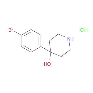 4-(4-BROMOPHENYL)PIPERIDIN-4-OL HYDROCHLORIDE