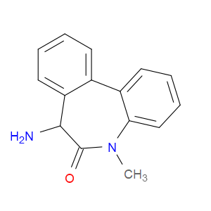 6H-DIBENZ[B,D]AZEPIN-6-ONE, 7-AMINO-5,7-DIHYDRO-5-METHYL-