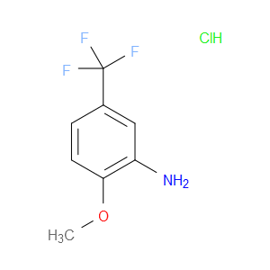 2-METHOXY-5-(TRIFLUOROMETHYL)ANILINE HYDROCHLORIDE - Click Image to Close