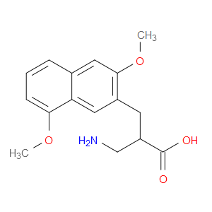3-AMINO-2-((3,8-DIMETHOXYNAPHTHALEN-2-YL)METHYL)PROPANOIC ACID